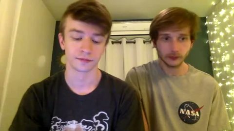 Young Men Suck Each Other Off on Webcam
