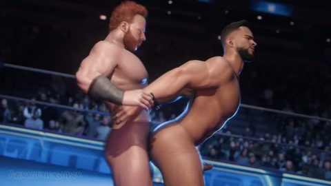 Sheamus and Austin Theory-Average Neighbor
