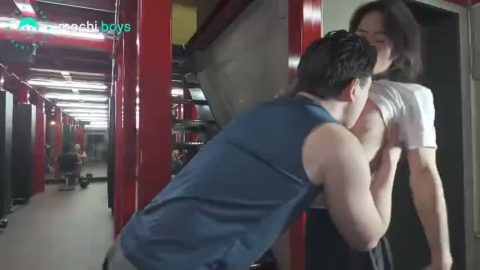 Japanese Gym Gangbang