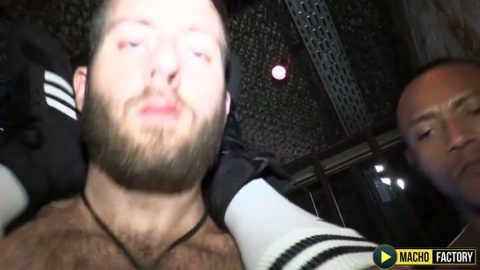 MachoFactory: Santi Konnor Gulps Thick Shafts in Filthy Double Load Bash