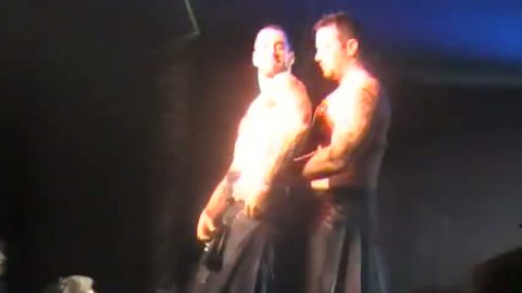 Logan McCree and Vinnie D Erotic Dancing (Wearing Kilts)
