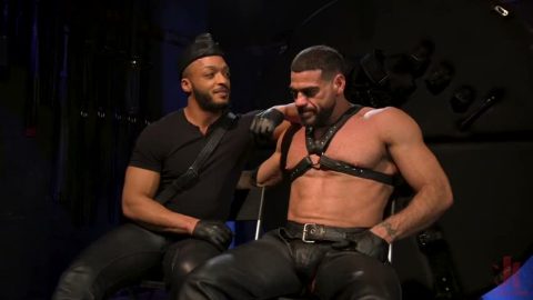 horny fucker bounded & tickled