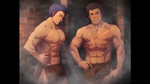 Two Knights Touching Game
