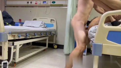 Secretly jerking off a patient