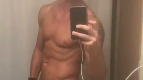 Cade Maddox Jacking Off In His Bathroom