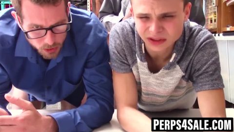 Young delinquents dad sucks officers BBC to free son