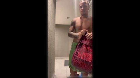 handjob at gym